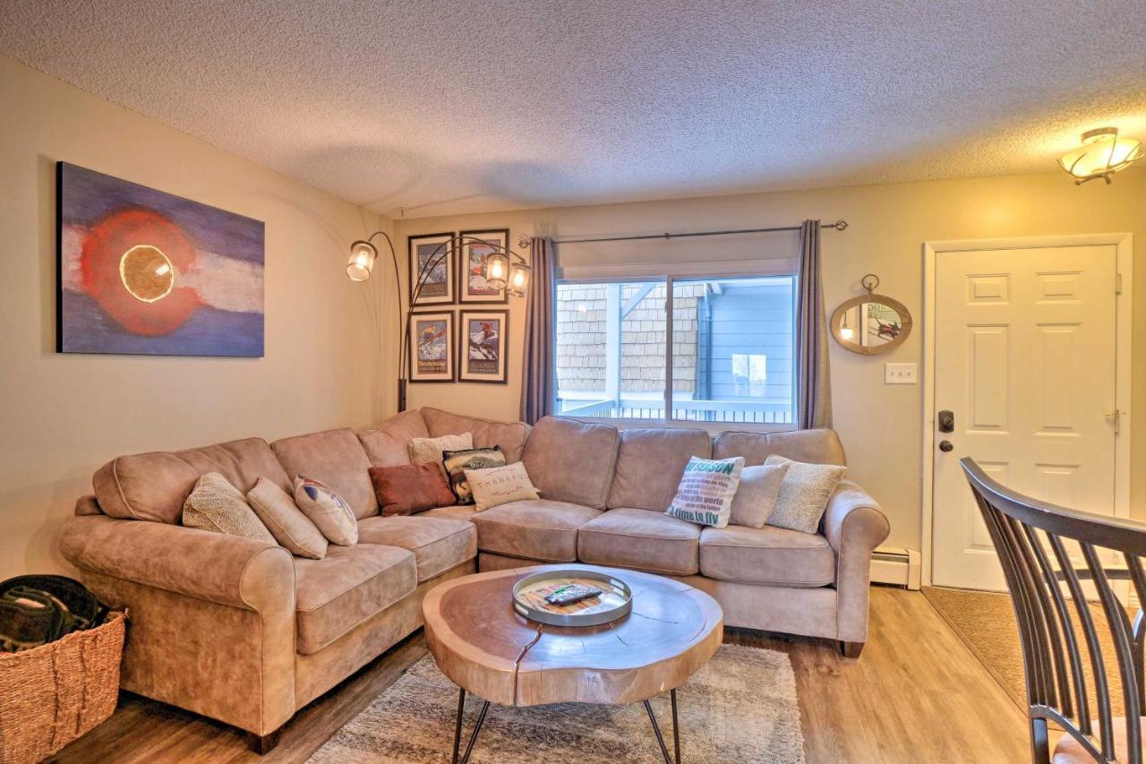 Main St Breck Condo With Mtn Views - Walk To Lifts! Breckenridge Exterior foto